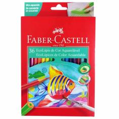 Lápis de Cor 36 Cores Aquarela Faber Castell 130986