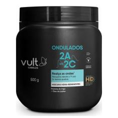 Máscara de Hidratação Capilar Reconstrução Cabelos Ondulados 2A 2B 2C 