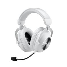 Headset Gamer Sem Fio Logitech G PRO X 2 LIGHTSPEED Com Microfone Removível, Drivers de Grafeno 50mm, Conexão Bluetooth, USB e 3,5 mm, Compatível com PC, PS5, PS4, Switch - Branco