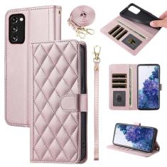 Furiet Capa carteira para Samsung Galaxy S20 FE 5G 6,5 polegadas, alça de ombro, bolsa com vários compartimentos para cartões, capa de telefone com suporte de poliuretano para S 20 EF UW 2022 S20FE5G