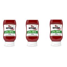 Kit com 3 unidades Ketchup Picante Mrs Taste Zero Calorias