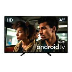 Smart TV HD 32" Multi 3 HDMI com Wifi e Espelhamento de Tela - TL062MOUT [Remanufaturado] TL062MOUT