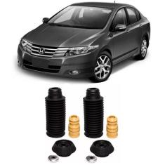 Kit Batente Honda City Dianteiro 2009 Até 2014 O Par - Skyll Component