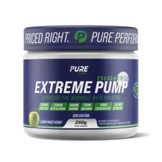 Pré Treino Extreme Pump Night S/ Cafeína 250g Pure Athletic, Maçã Verd