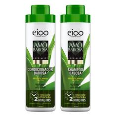 Eico Kit Shampoo E Condicionador Amo Babosa - 2X800ml
