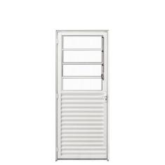 Porta Basculante Aluminio Branco 2.10 x 0.90 Hale