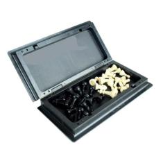 Jogo De Xadrez Dobrável Tabuleiro Em Plástico Vira Maleta - Ipt