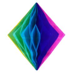 Balão Colmeia de Festa Junina - 23cm x 19cm