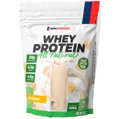 WHEY PROTEIN ALL NATURAL 900G BANANA New Nutrition 