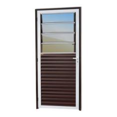 Porta Basculante Super 25 Vidro Reflex 210x86cm Brimak