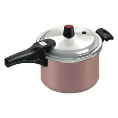 Panela De Pressão 4,5 Litros Fechamento Externo Rosé Panelux