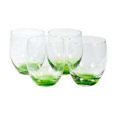 Jogo de 4 copos de vidro Ball (450ml)