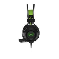 Warrior Swan Headset Gamer Usb-P2 Preto-Verde - Ph225