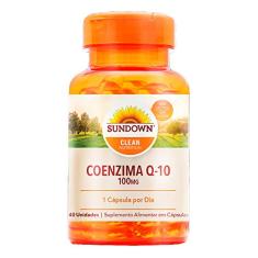CoQ-10 Coenzima Q10 100mg - 40 Cápsulas - Sundown