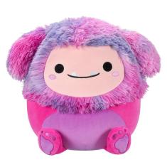 Squishmallows de pelúcia  Woxie Magenta Bigfoot 35 cm