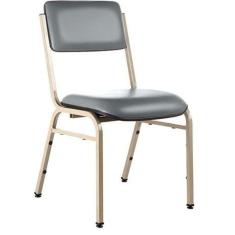 Cadeira Empilhável Para Auditórios Linha Hotel Smart Cinza