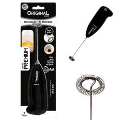 Mini Mixer A Pilhas Inox Café Leite Nescau Toddy Whey Shake - Original