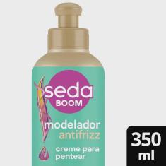 Creme para pentear seda boom modelador antifrizz 350ML