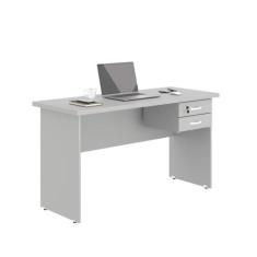 Escrivaninha com Gavetas 1.20 Plate Cinza - CASA H