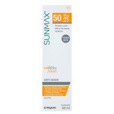 Protetor Solar Sunmax Anti-idade FPS 50 Loção 60ml