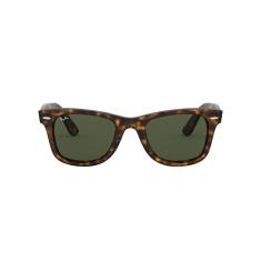 Óculos de Sol Ray-Ban Wayfarer 0RB4340 710 Tam 50 / Marrom Havana Claro - Lentes Verde