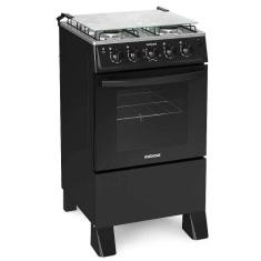 Fogao itatiaia 4bcs star new, Preto, Bivolt
