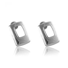 Brinco Pequeno Retangular [f027]