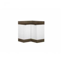 Balcão De Canto Cozinhas Itatiaia Exclusive 2 Portas Branco