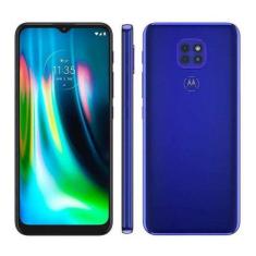 Usado: Motorola G9 Play 64 GB Azul - Muito Bom