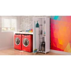 Armário Multiuso Com Rodízios e Cabideiros Mendoza - Art in moveis, Br