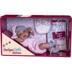 Bebe Boneca Boutique Dolls Reborn Menina Com Acessórios - Super Toys