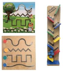Kit De Brinquedos Educativos Coordenação Motora