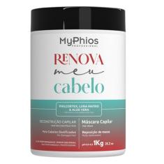 Máscara Reconstrução Capilar Renova Meu Cabelo 1kg MyPhios
