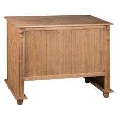 Escrivaninha de Madeira 100 cm Antique com Nicho - 604 - Meyer, Cera -