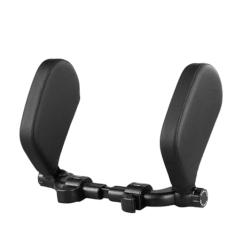 Almofada para Encosto de Cabeça para Carro Ergonômica 180° para Cabeça e Pescoço - Conforto para Viagens de Carro (Preto)