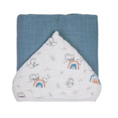 Toalha De Banho Soft Premium Liso Papi Baby Com Capuz 90Cm X 70Cm 01 Unidade