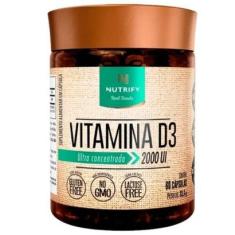 Vitamina D3 (60 Caps) Nutrify-Unissex
