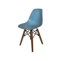 Cadeira Infantil Eames Braço Polipropileno Base Madeira Eiffel Espress