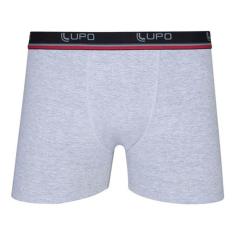 Cueca Boxer Lupo Algodão Masculina Plus Size 