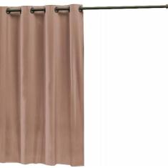 Cortina Blackout Corta Luz Quarto 1,4 X 1,6 Pvc Avelã