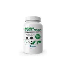 Quitosana + Spirulina + Psyllium 60 Cápsulas