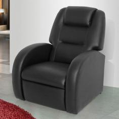 Poltrona Reclinável Civic Couro Sintético