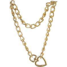 Colar Coração Dourado