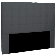Cabeceira Cama Box Casal King Size Verona 195Cm Cinza