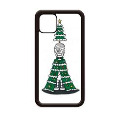 Capa Egypt Mummy Horus árvore de Natal para iPhone 12 Pro Max para Apple Mini Mobile Case