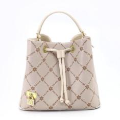 Bolsa Sacola Com Repartição Alça Central E Transversal Ombro - Talassa