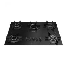 Cooktop Mueller 5 Bocas Com Queimador Ultra Chama MCG5BB Bivolt