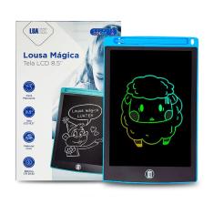 Lousa Mágica Digital Lcd Infantil Grande 8,5 Polegadas Azul
