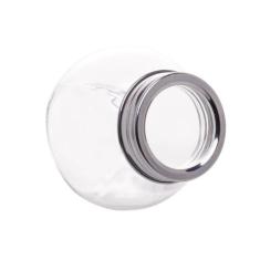 Pote de Vidro com Tampa de Metal e Acrílico 200ml Lyor