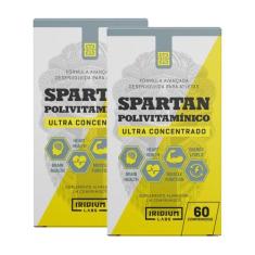 Kit 2X Polivitamínico Spartan Ultra Concentrado 60 Comps - Iridium Lab